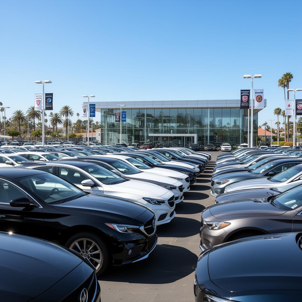 Car dealership security camera system