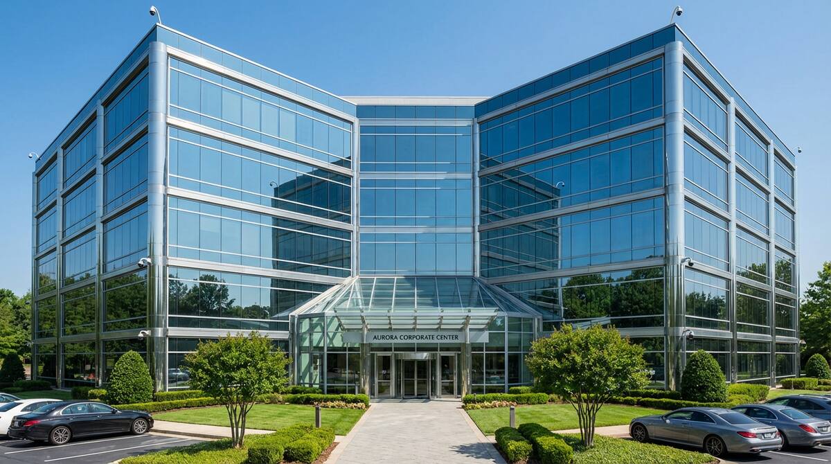 Office building security camera system